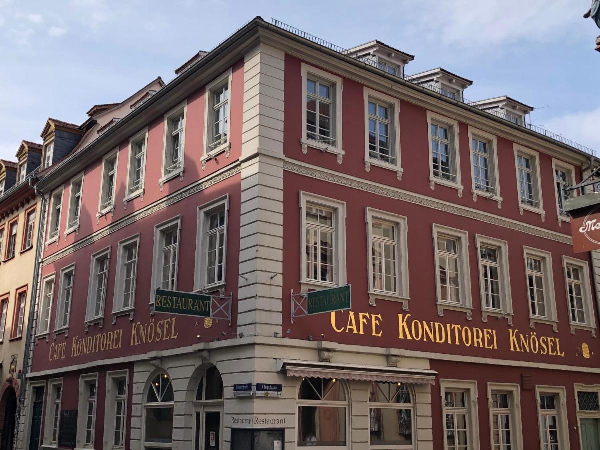 היידלברג Cafe & Hotel Knoesel מראה חיצוני תמונה